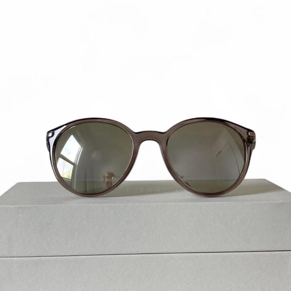 Emporio Armani Mirrored Sunglasses, grey lenses